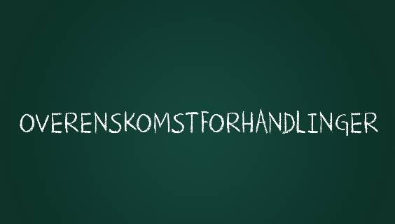 Overenskomstforhandlinger 